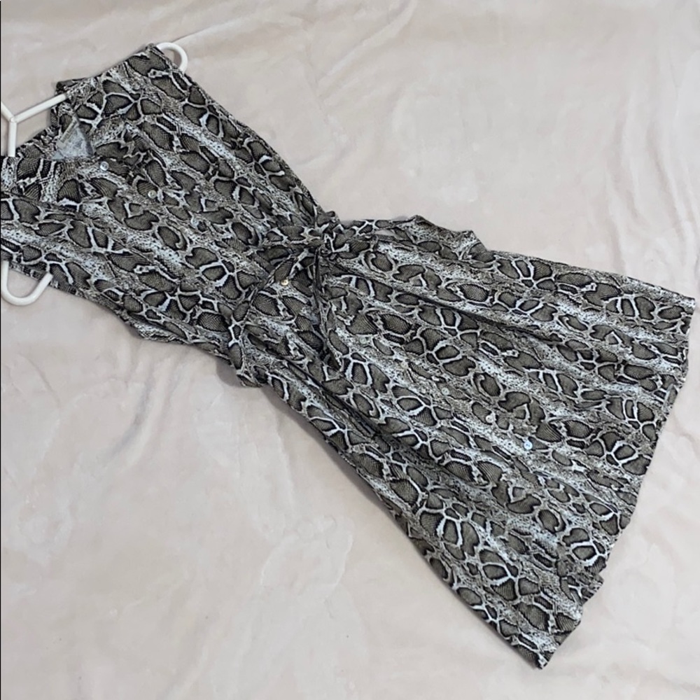 Laura Blanchi made in Italy snake print dress